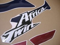 Honda CRF 1000L Africa Twin 2018 - Weiß/Blau/Rot Version - Dekorset