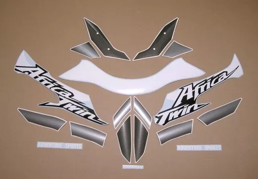 Honda CRF 1000L Africa Twin 2019 - Silber/Grau Version - Dekorset