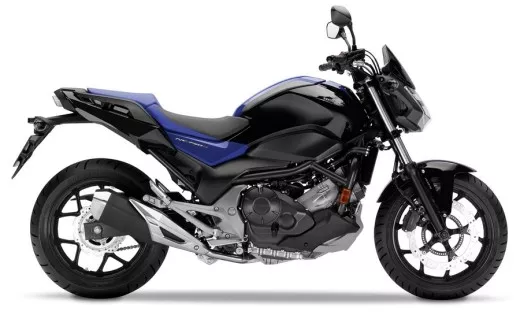 Honda NC750S 2017 - Schwarz/Blau Version - Dekorset