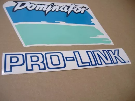 Honda NX 650 DOMINATOR 1990 - Rot Version - Dekorset