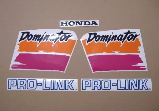 Honda NX 650 DOMINATOR 1991 - Weiß/Grün Version - Dekorset