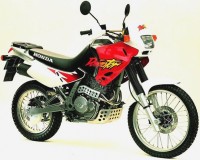 Honda NX 650 DOMINATOR 1996 - White/Red/Black Version - Decalset