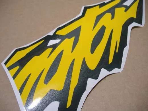 Honda NX 650 DOMINATOR 1996 - Weiß/Rot/Schwarz Version - Dekorset