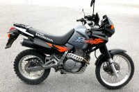 Honda NX 650 DOMINATOR 1997 - Orange/Grau Version - Dekorset