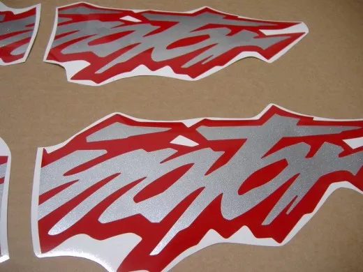 Honda NX 650 DOMINATOR 1999 - Grün/Silber/Rot Version - Dekorset