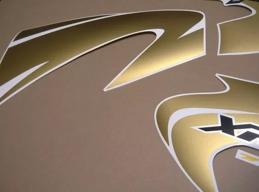 Honda XRV 750 Africa Twin 2003 - Schwarz/Gold Version - Dekorset