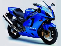 Kawasaki ZX-12R 2006 - Blue Version - Decalset