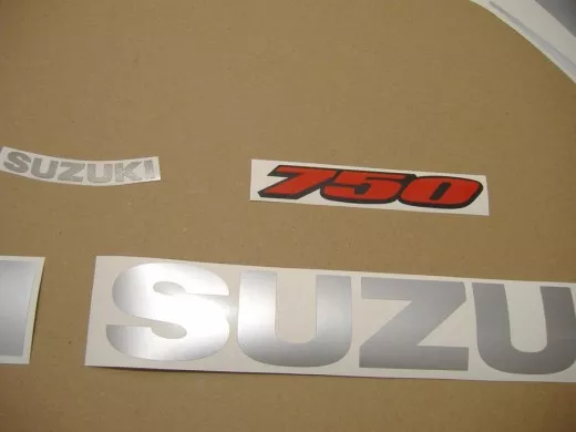 Suzuki GSX-R 750 2007 - Dunkelblau/Schwarze Version - Dekorset