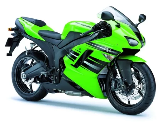 Kawasaki ZX-6R 2008 - Grün Version - Dekorset