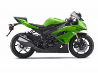 Kawasaki ZX-6R 2009 - Grüne Version - Dekorset