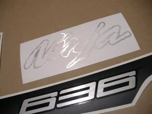 Kawasaki ZX-6R 2013 - Schwarz Version - Dekorset