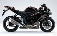 Suzuki GSX-R 750 2010 - Braune Version - Dekorset