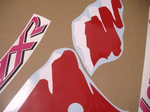 Kawasaki ZXR 750 1993 - Grün/Weiß/Rot Version - Dekorset