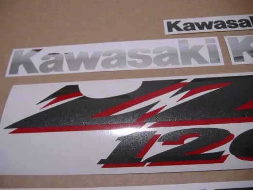 Kawasaki ZZR 1200 2003 - Silber Version - Dekorset