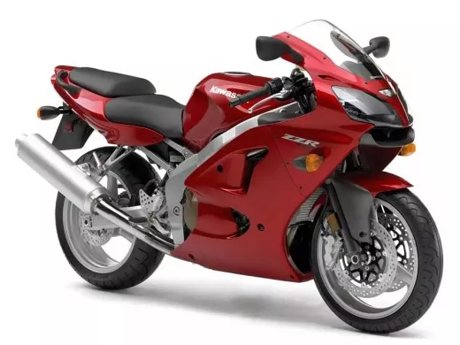 Kawasaki ZZR 600 2007 - Rot Version - Dekorset