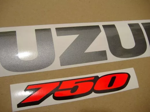 Suzuki GSX-R 750 2010 - Weiß/Blaue Version - Dekorset