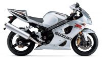 Suzuki GSX-R 1000 2003 - Silber Version - Dekorset