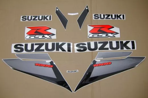 Suzuki GSX-R 1000 2003 - Silber Version - Dekorset