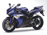 Yamaha YZF-R1 RN12 2004 - Blaue Version - Dekorset