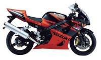 Suzuki GSX-R 1000 2003 - Orange/Black Version - Decalset