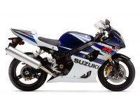 Suzuki GSX-R 1000 2004 - White/Blue Version - Decalset