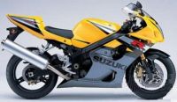 Suzuki GSX-R 1000 2004 - Yellow/Grey Version - Decalset