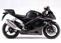 Suzuki GSX-R 1000 2005 - Black Version - Decalset