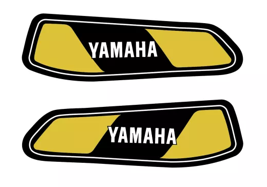 Yamaha DT400 MX 1977 Tank Aufkleber