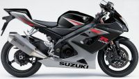 Suzuki GSX-R 1000 2005 - Schwarz/Graue Version - Dekorset