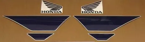 Honda CBR 600 F4 Sport 2002 - Weiß/Dunkelblau - Tank-Aufkleber