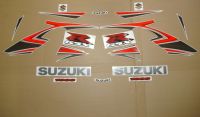 Suzuki GSX-R 1000 2007 - Silber/Rote Version - Dekorset