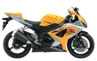 Suzuki GSX-R 1000 2007 - Yellow/Silver Version - Decalset