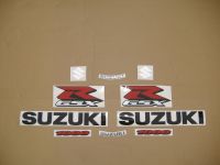 Suzuki GSX-R 1000 2008 - Schwarze Version - Dekorset