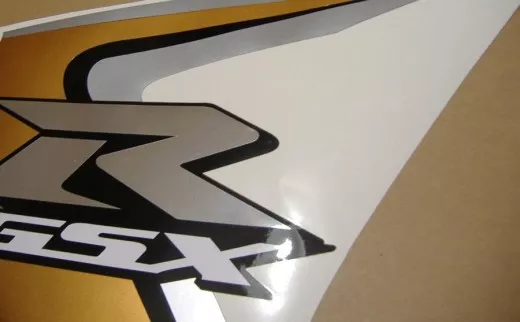 Suzuki GSX-R 1000 2008 - Schwarz/Gold Version - Dekorset