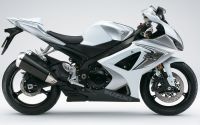 Suzuki GSX-R 1000 2008 - White Version - Decalset