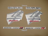 Suzuki Hayabusa 2003 - Schwarze Version - Dekorset