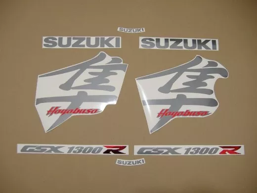 Suzuki Hayabusa 2003 - Schwarze Version - Dekorset