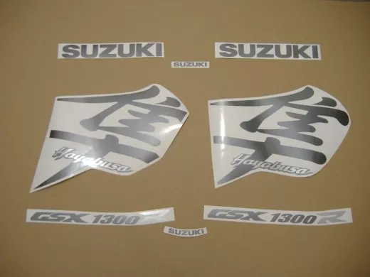 Suzuki Hayabusa 2004 - Schwarze Version - Dekorset