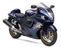 Suzuki Hayabusa 2008 - Darkblue Version - Decalset