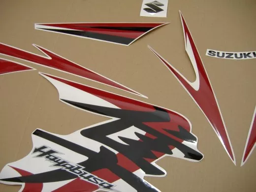 Suzuki Hayabusa 2008 - Orange/Rote Version - Dekorset