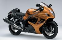 Suzuki Hayabusa 2009 - Gold/Schwarze Version - Dekorset