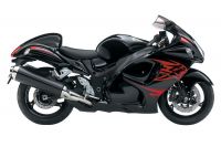 Suzuki Hayabusa 2010 - Schwarz/Rote Version - Dekorset