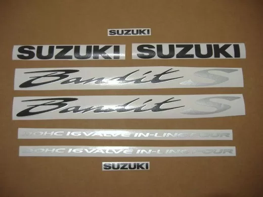 Suzuki Bandit 600S 2001 - Rote Version - Dekorset