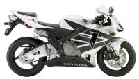 Honda CBR 600RR 2005 - Silver Version - Decalset