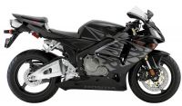 Honda CBR 600RR 2005 - Tribal Schwarz Version - Dekorset