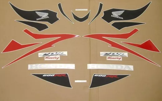 Honda CBR 600RR 2007 - Rote US Version - Dekorset