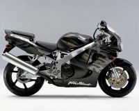 Honda CBR 900RR 1997 - Schwarze Version - Dekorset