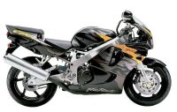 Honda CBR 919RR 1996 - Black/Grey/Yellow Version - Decalset