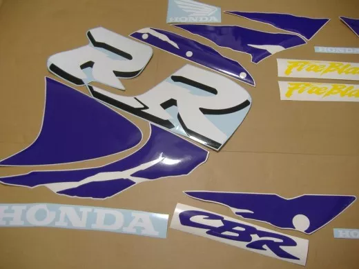 Honda CBR 919RR 1998 - Rot/Lila Version - Dekorset