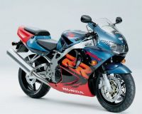 Honda CBR 919RR 1999 - Grüne Version - Dekorset